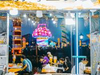 赴一场光与影的约会！云逛金沙滩啤酒城