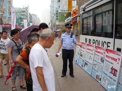 提升见警率、管事率！市北公安联合联动护航台东商圈