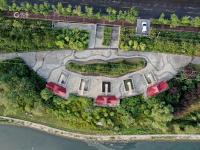 夏日里的一抹清凉绿，航拍李村河入海口