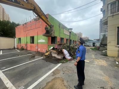 市北开平路街道: 排难攻坚拆违建 城市更新助创城