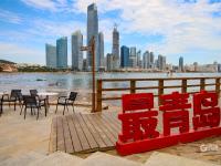 秋日里的视觉礼物，第三海水浴场的美景YYDS