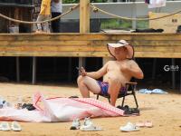 秋日里的视觉礼物，第三海水浴场的美景YYDS