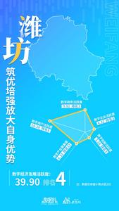 数据说｜发力数字经济，山东这两座城市如何变道超车？