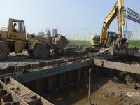 三伏天，青兰高速改扩建工地错峰施工保进度