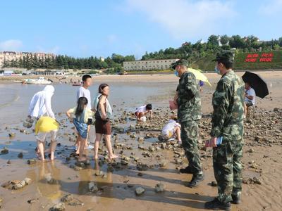 青岛海警局崂山工作站：“警”防溺水，拒做孤“泳”者