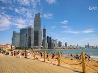 秋日里的视觉礼物，第三海水浴场的美景YYDS