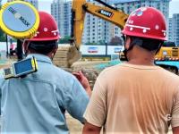 唐河路—安顺路打通工程施工现场：烈日迎“烤”，奋战工地保进度