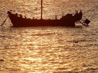 顾家岛渔港秋日实拍：镀金的海岸线，爱了