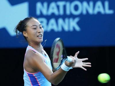 中国新星郑钦文淘汰前美网冠军，首次晋级WTA1000赛八强