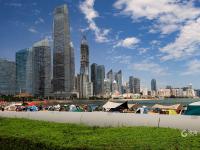 秋日里的视觉礼物，第三海水浴场的美景YYDS