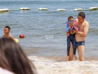 秋日里的视觉礼物，第三海水浴场的美景YYDS