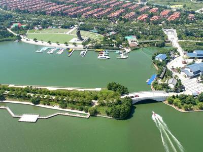 打卡美景！来上合示范区“绿色客厅”