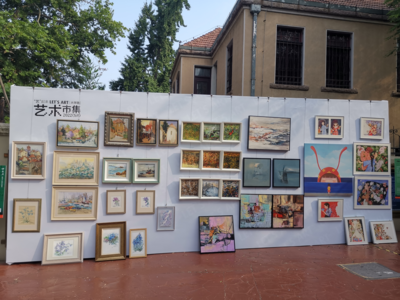 周末“艺”起来大学路，全国50多位艺术家300余件作品热浪来袭