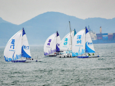 双帆闪耀浮山湾！中国帆船城市超级联赛、“市长杯”国际帆船赛率先完赛