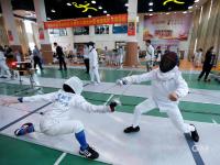 花剑、重剑、佩剑……青岛小选手赛场争锋