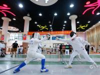花剑、重剑、佩剑……青岛小选手赛场争锋