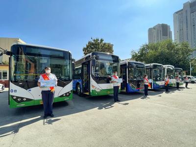 青岛开出“绿色出行示范车”，全面展示公交都市创建成果