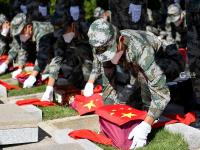 青山处处埋忠骨！青岛市举行首批烈士集中迁葬活动