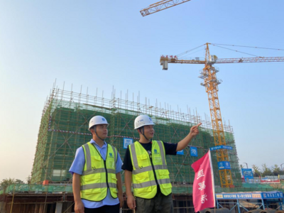 一家驻青央企的中秋坚守：项目建设不打烊，施工进度“提速”