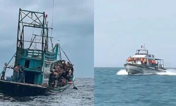 载41名中国人船只沉没：柬埔寨救援队再救起9人，共有30人获救