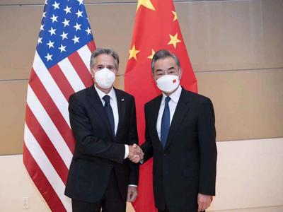 王毅会见美国国务卿布林肯