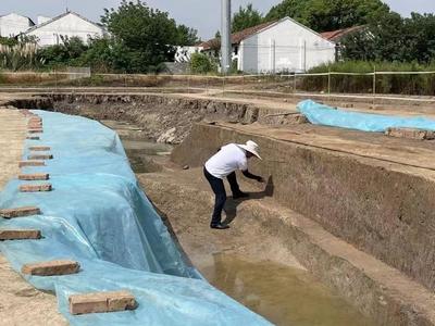 江苏无锡发现春秋战国时期大型城池遗址，考古发掘工作还在进行中