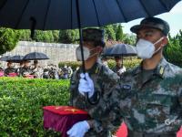 青山处处埋忠骨！青岛市举行首批烈士集中迁葬活动