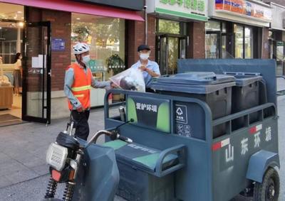 莱西：上门服务一步到位，沿街商铺垃圾收运开启新模式