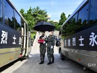 青山处处埋忠骨！青岛市举行首批烈士集中迁葬活动