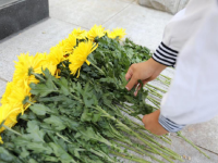 以国家之名致敬，北部战区海军官兵缅怀英烈