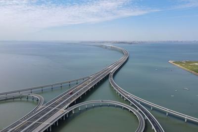 天空之路！胶州湾大桥美出圈啦