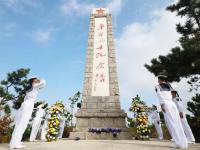以国家之名致敬，北部战区海军官兵缅怀英烈
