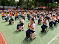 汉服、陶笛、古韵……一群师生这样礼赞祖国