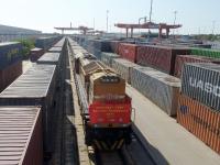 上合快线！青岛至撒马尔罕中欧班列首班发车