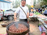 实拍灵山卫大集：画面有点费“哈喇子”，当心