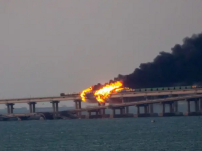 克里米亚刻赤大桥发生爆炸