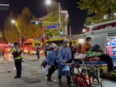 持续更新丨韩国梨泰院踩踏事故死亡人数升至154人