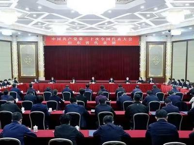 山东省代表团举行总结会议 深入学习宣传贯彻好党的二十大精神