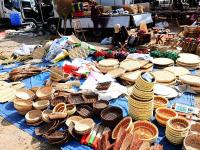 实拍灵山卫大集：画面有点费“哈喇子”，当心