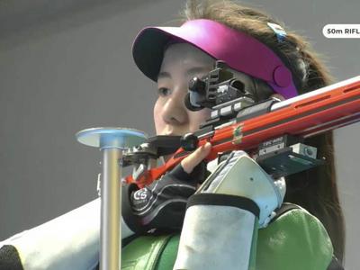 苗婉茹射击世锦赛夺金！中国队再获一张奥运门票
