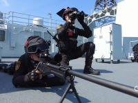 利剑出鞘舰炮吼！亚丁湾护航编队实弹射击现场来袭