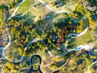 宝藏级赏秋打卡点 航拍唐岛湾湿地撩人景色