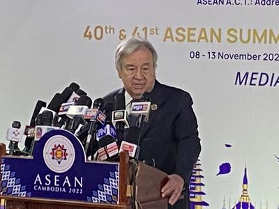 联合国秘书长古特雷斯呼吁俄乌双方为展开对话创造条件