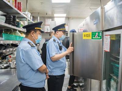 在全省食品安全评议中位列A级等次，青岛蝉联 “国家食品安全示范城市”