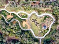 藏不住了，中山公园的花溪谷美成“世外桃源”