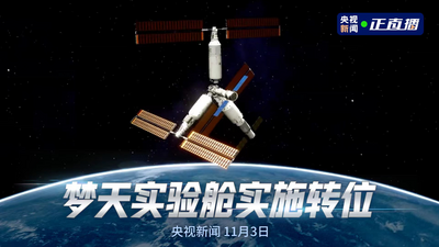 回放 | 梦天实验舱实施转位