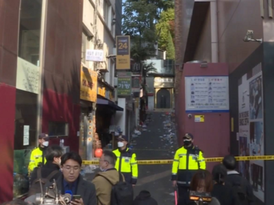 应急机动队85分钟后才到，尹锡悦就梨泰院踩踏事故道歉