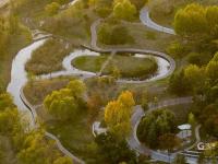 宝藏级赏秋打卡点 航拍唐岛湾湿地撩人景色