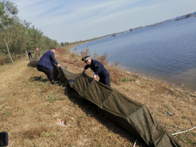 打击电鱼等违法捕捞，保护大沽河生态环境