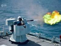 利剑出鞘舰炮吼！亚丁湾护航编队实弹射击现场来袭